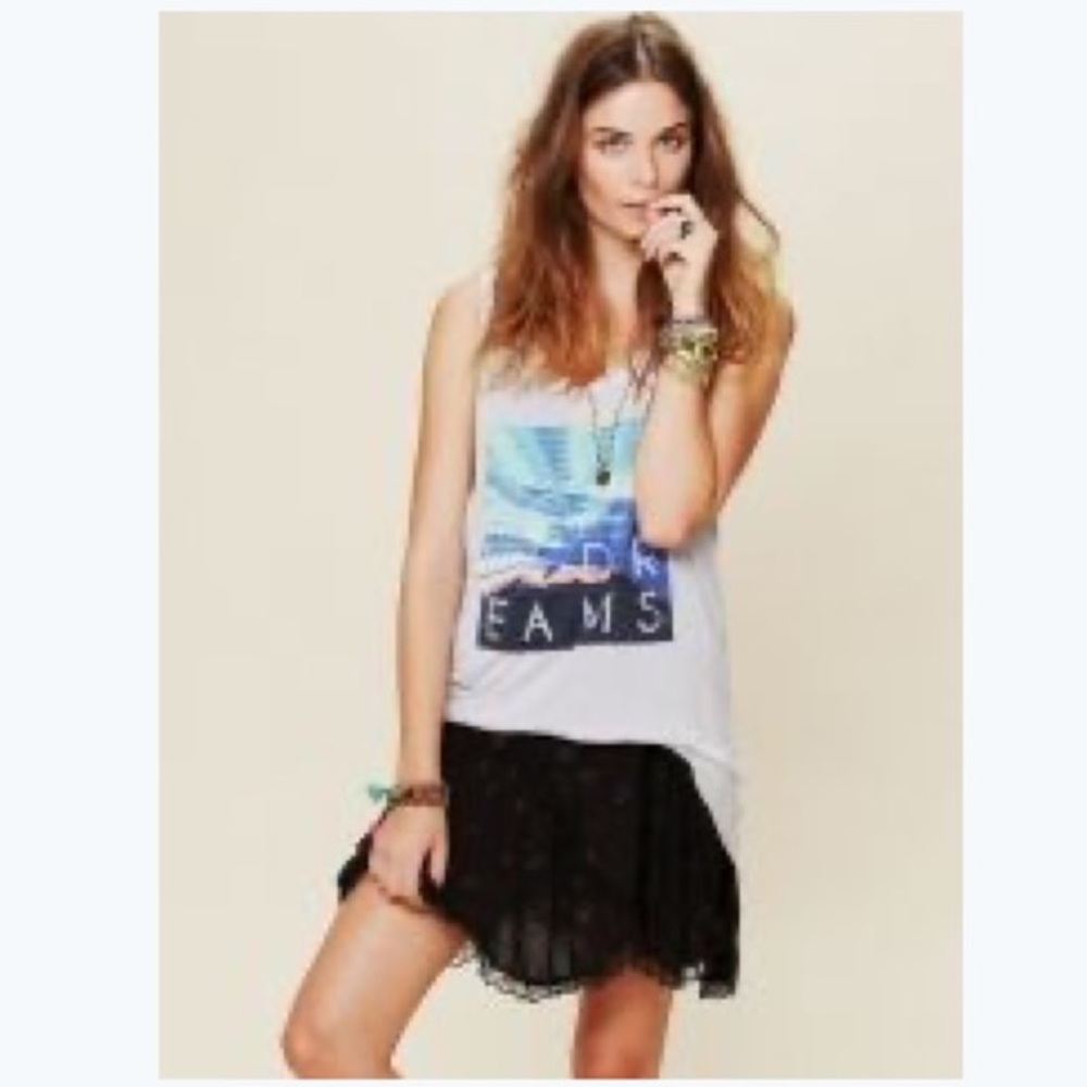 California Dreams Free People Tunic Tank Top
